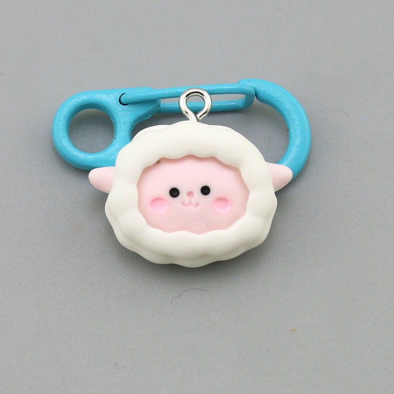 Phụ Kiện Làm Móc Khóa / Dây Chuyền / Bông Tai handmade diy Hình Động Vật / Thỏ / Bạch Tuộc Dễ Thương