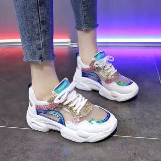 Giày thể thao sneaker phối màu cá tính