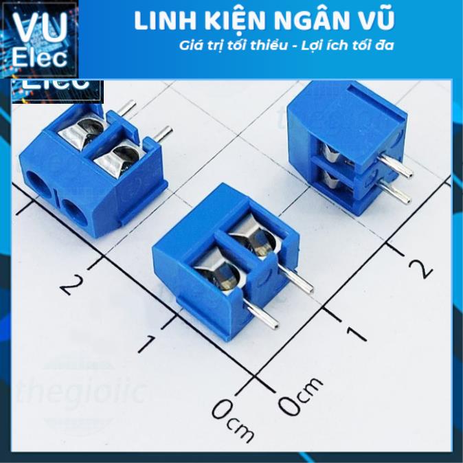 Cầu Đấu KF301 5.08MM 2P-3P (Xanh Dương)