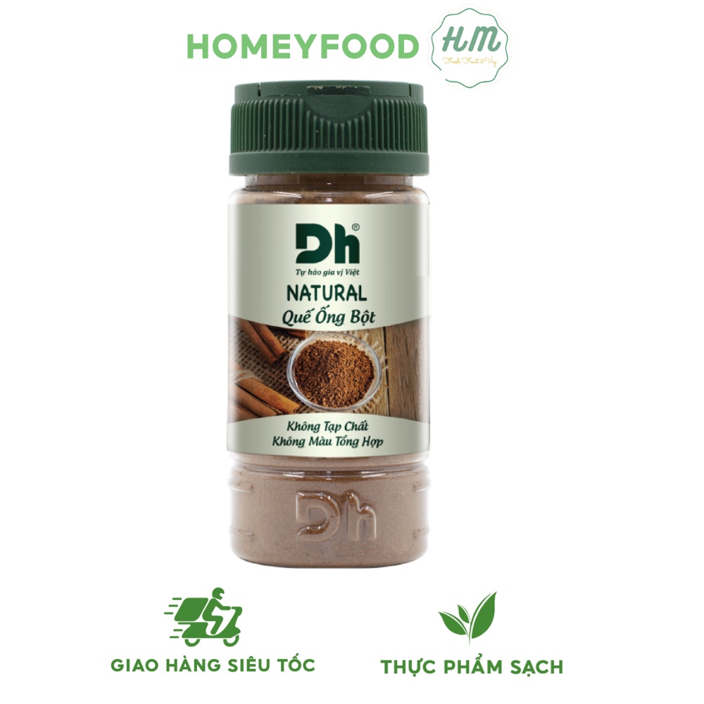 Bột Quế Ống nguyên chất Natural DH Foods chế biến thực phẩm 40gr