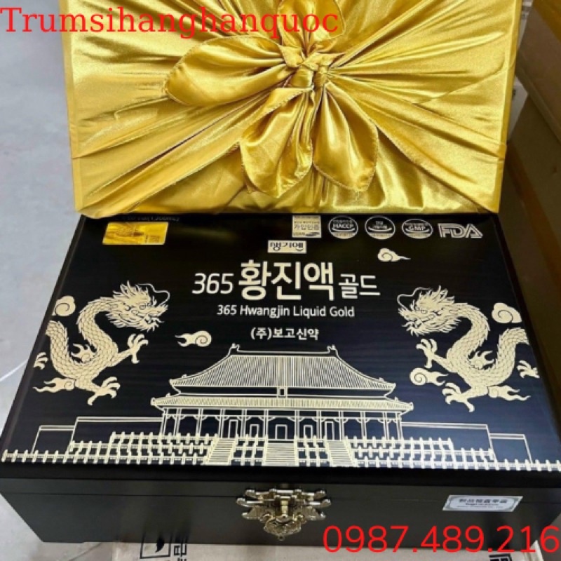 [Hàng Cao Cấp] Tinh Chất Đông Trùng Hạ Thảo 365 Hàn Quốc - 60 ống (Loại 2 Rồng)