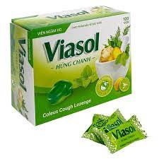 Viên Ngậm Viasol Húng Chanh 100v