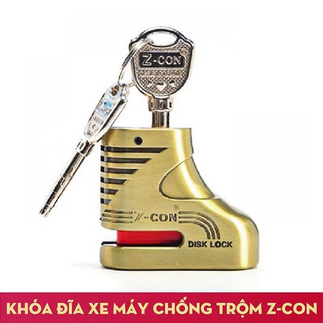 Khóa đĩa chống trộm xe máy