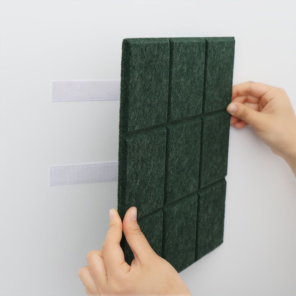 Tấm bảng thông báo treo tường bằng nỉ nhiều màu ghim tin nhắn/ghi chú/hình ảnh/thời khóa biểu phong cách Bắc Âu DIY