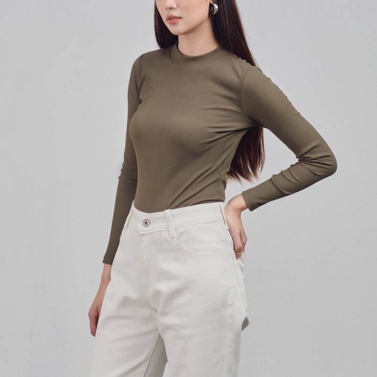 Áo liền thân nữ bodysuit SSSUTTTER vải cotton thoáng mát COMPO BODYSUIT | BigBuy360 - bigbuy360.vn