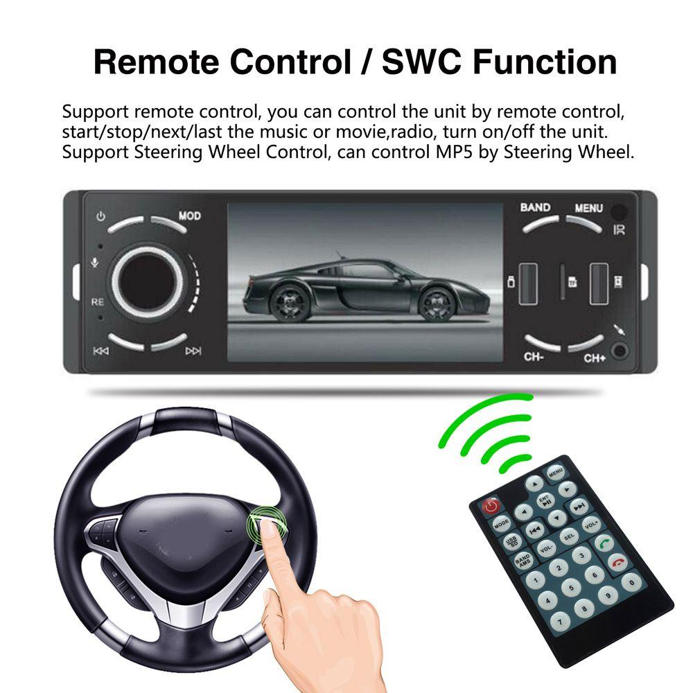 Máy Nghe Nhạc MP5 Có Camera Gắn Kính Chiếu Hậu Xe Hơi SHOUKEY