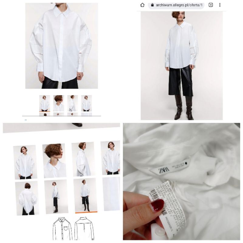 Sơ mi size L. 550