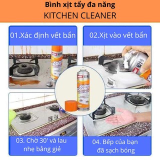 [RẺ VÔ ĐỊCH]Bình Xịt Tẩy Rửa Đa Năng Nhà Bếp Kitchen