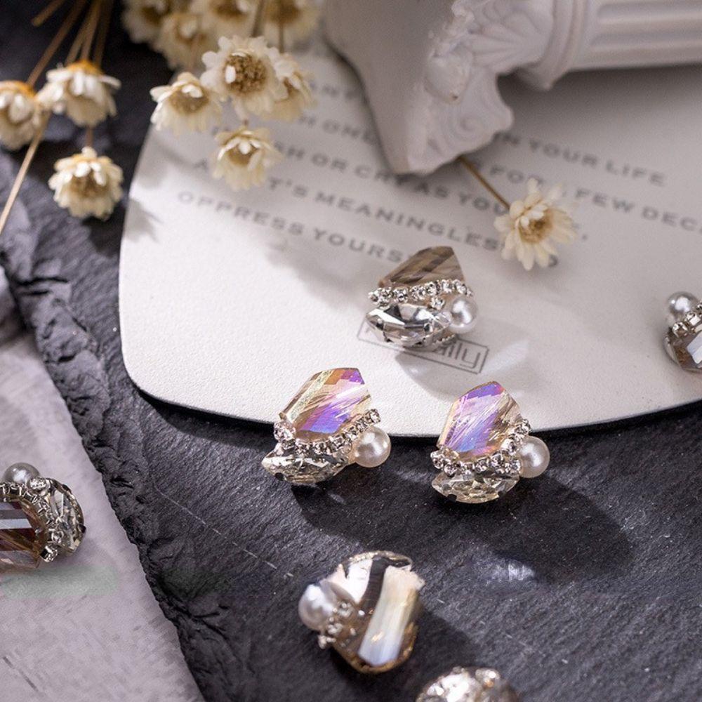 Dụng Cụ Xếp Chồng Lên Móng Tay|Phụ Kiện Trang Trí Móng Tay Thời Trang Dành Cho Nữ|Vật Liệu Tự Trang Trí Móng Tay Xinh Xắn