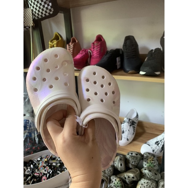Dép crocs cho bé gái size c13