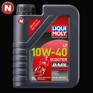 Nhớt Xe Tay Ga Cao Cấp Liqui Moly Scooter Race 10W40 - Đức - 1 Lít