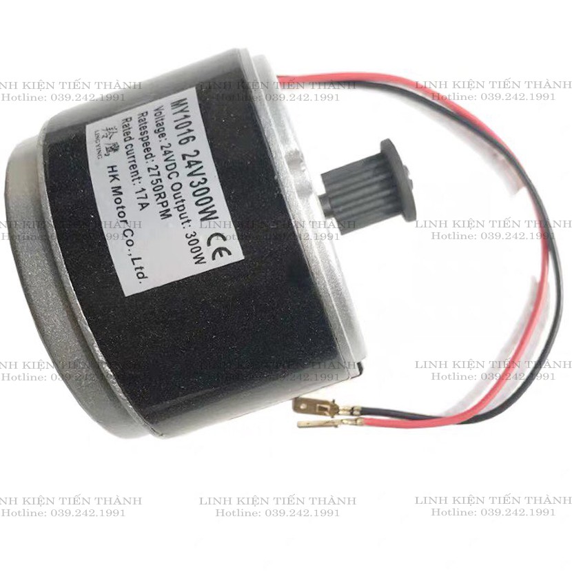 MOTOR 24V300W Dành Cho Xe Escooter Kéo Dây Cuaroa