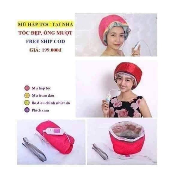 Mũ hấp tóc cá nhân tại nhà