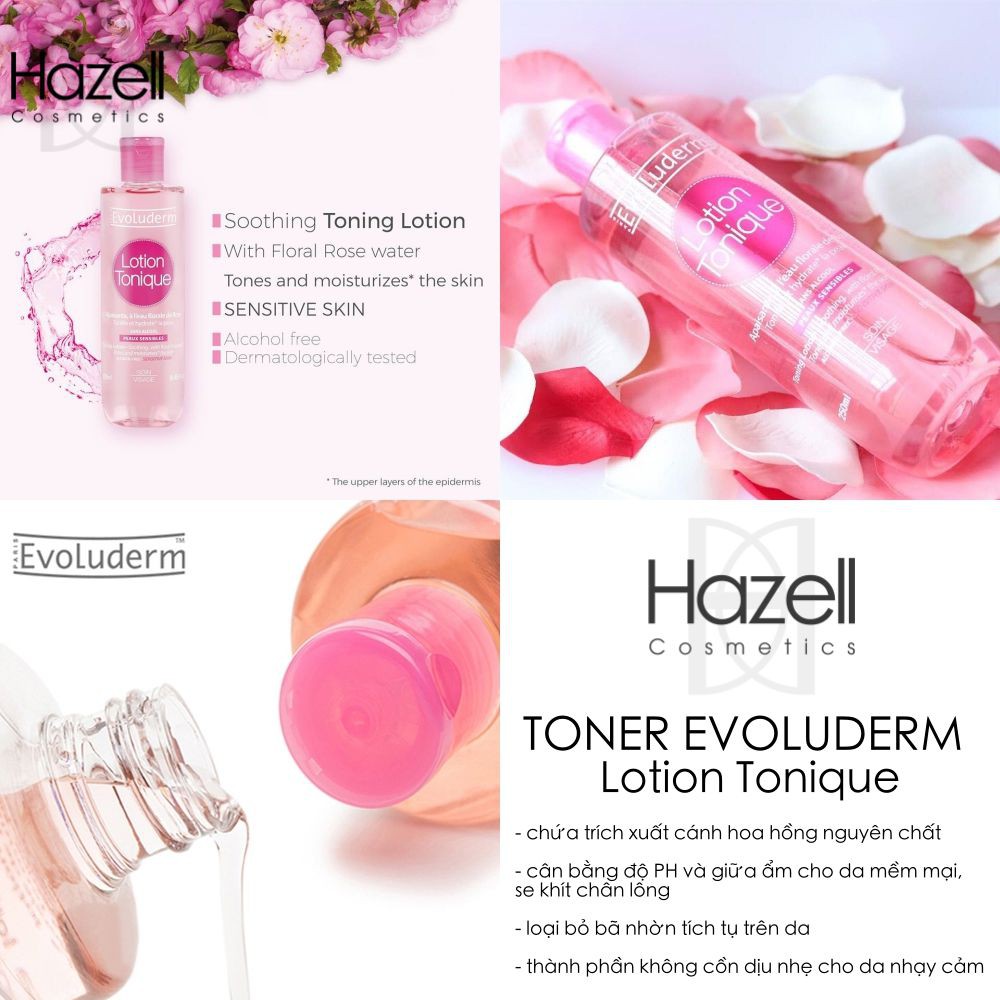 Nước hoa hồng se khít lỗ chân lông, dưỡng ẩm của pháp 250ml | BigBuy360 - bigbuy360.vn