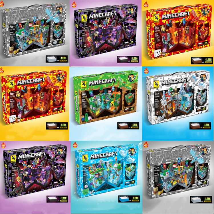 Đồ Chơi minecraft Có Đèn Vui Nhộn