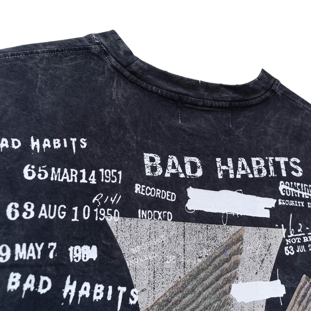 Áo Thun Unisex Bad Habits EXITED 100% Cotton - Local Brand Chính Hãng | WebRaoVat - webraovat.net.vn