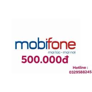 Thẻ điện thoại Mobifone / Mobi 500k