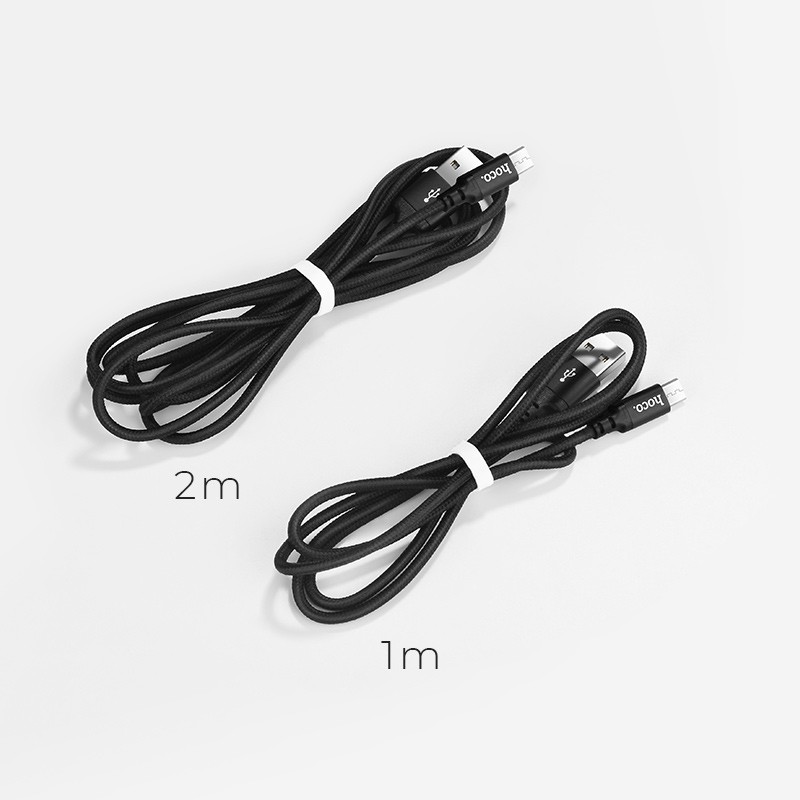 Cáp Sạc Nhanh Hoco X14 Micro USB Chính Hãng Chống Đứt, Chống Rối l Cáp Sạc Dây Dù