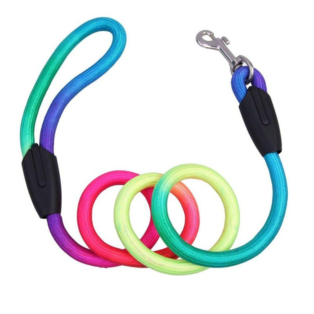 Dây Dắt Thú Cưng Đi Dạo Bằng Nylon Hình Tròn Kiểu Dáng Thời Trang