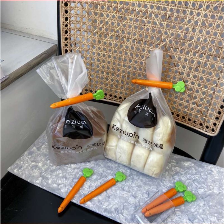 Kẹp miệng túi cà rốt cao cấp bảo quản đồ ăn,thực phẩm nhà bếp Goodbabyvn