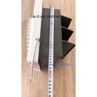 ( Lỗ tường 25x25 cm)Quạt hút tường Tico 20Av6.