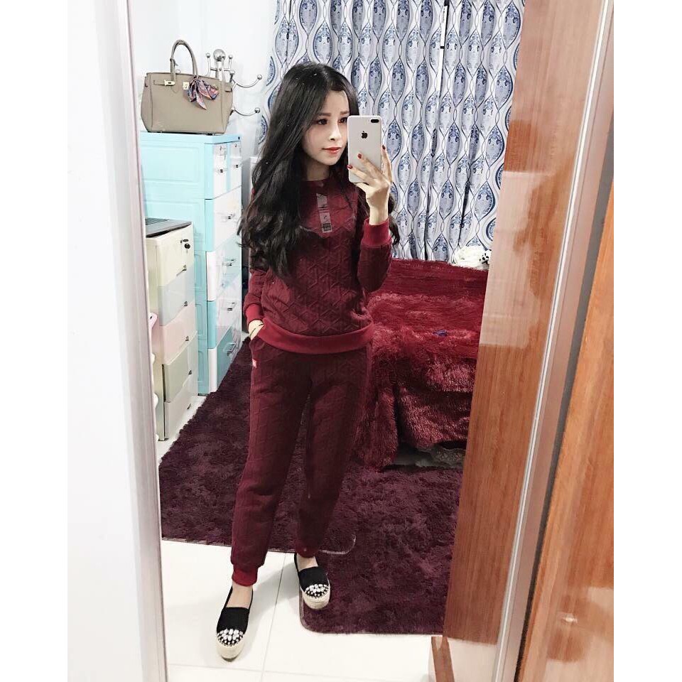 bán sỉ Bộ nỉ trần dài tay cho nữ | BigBuy360 - bigbuy360.vn