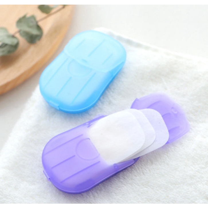 Xà phòng giấy rửa tay tiện dụng mang theo du lịch