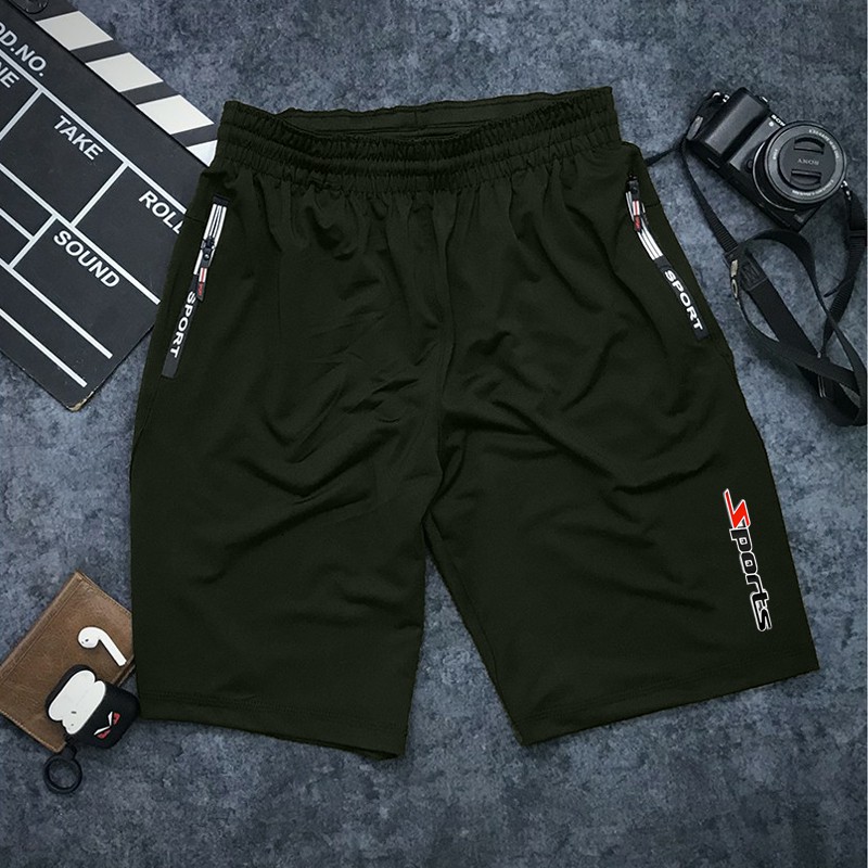 [Mã SKAMA06 giảm 8% tối đa 50K đơn 250K] Quần short nam sport có dây kéo QNA03 nhiều màu sắc vải sợi tre tổng hợp đẹp | BigBuy360 - bigbuy360.vn