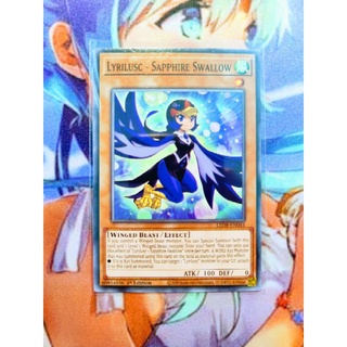 Thẻ bài yugioh Lyrilusc - Sapphire Swallow