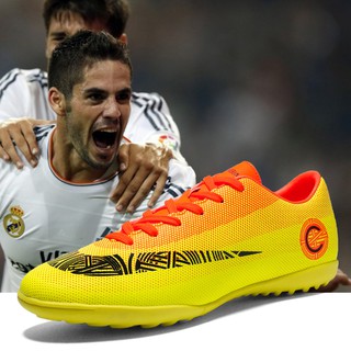 Giày đá bóng sân cỏ nhân tạo cổ cao phong cách CR7 TF