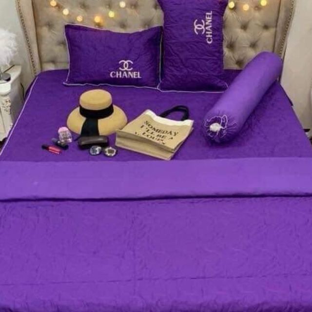 Chăn ga satin kích thước 2m2