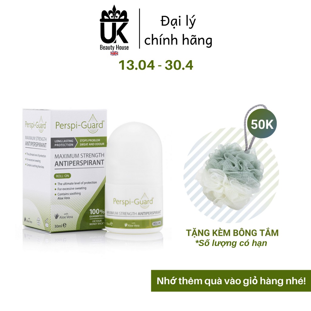 Lăn khử mồ hôi hiệu quả tối đa Perspi-Guard Maximum Strength Antiperspirant Roll On 30ml