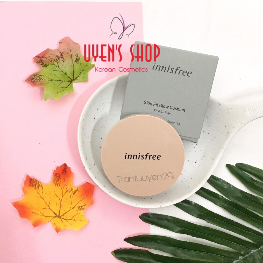 Phấn nước Innisfree Skinny Fit Glow Cushion 14g