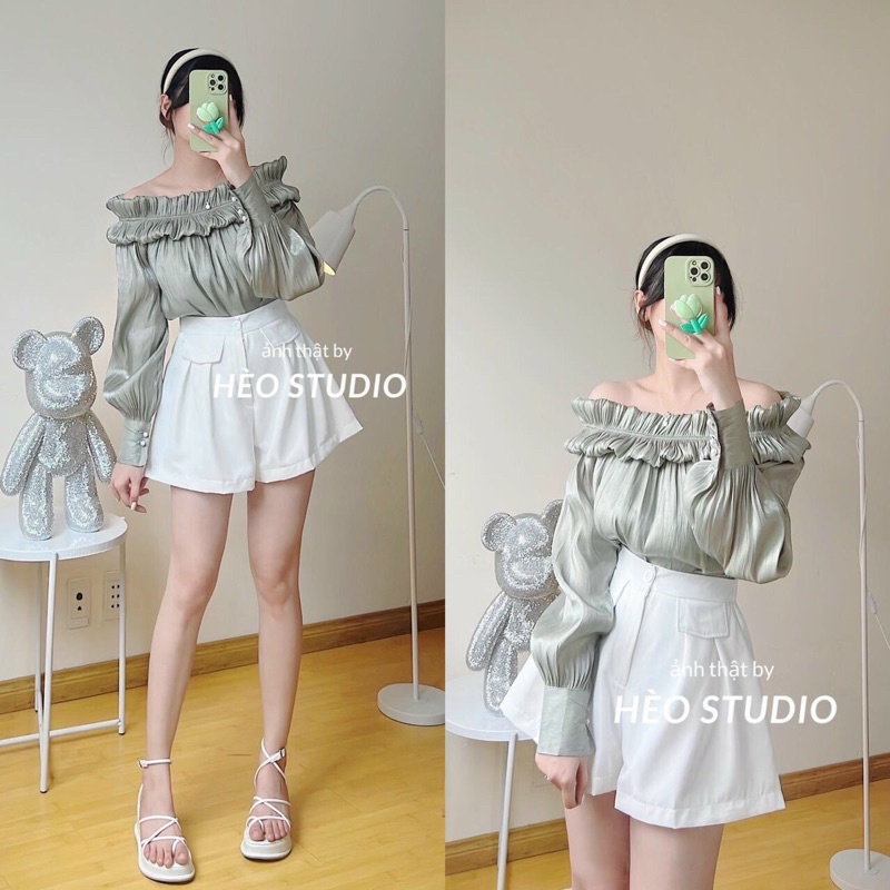 SET ÁO BẸT VAI CHÂN VÁY