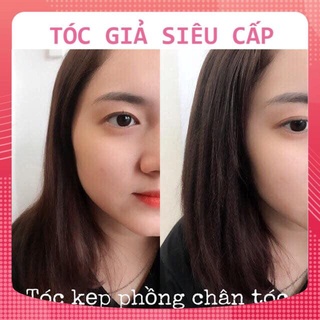 [CAO CẤP] TÓC GIẢ KẸP LÀM PHỒNG TÓC GIÁ RẺ SET 2 CÁI KẸP 2 BÊN