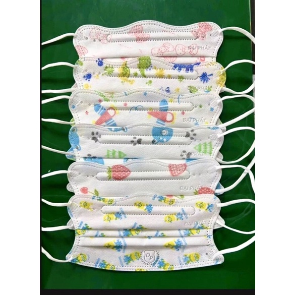 ✅ Thùng 300 cái khẩu trang y tế King cua cho trẻ em từ 4 đến 12 tuổi
