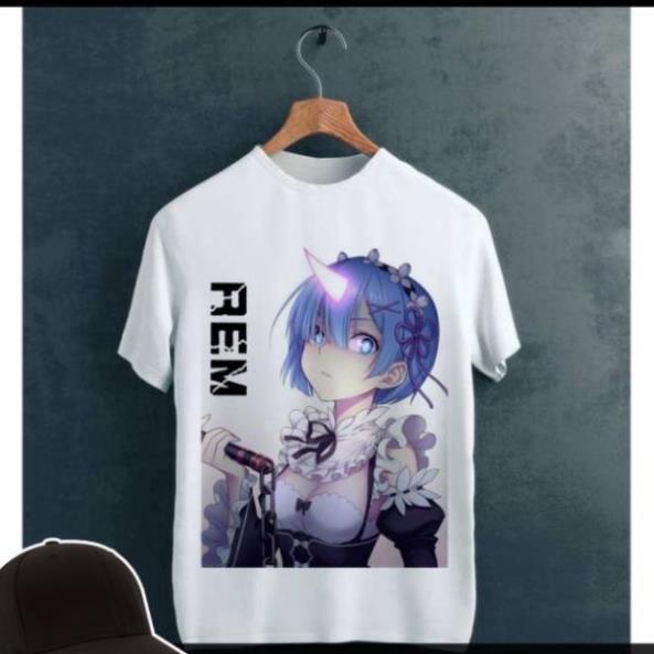 Vải Cotton Siêu Xịn ÁO THUN REM RE:ZERO VHL Store
