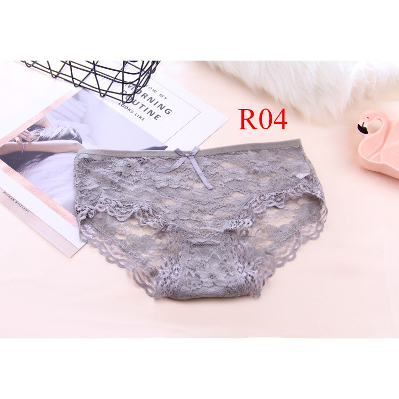 Quần Lót Ren Nữ SeXy, Siêu Thoáng, Vải Mềm Mịn, Không Gây Khó Chịu Khi Mặc