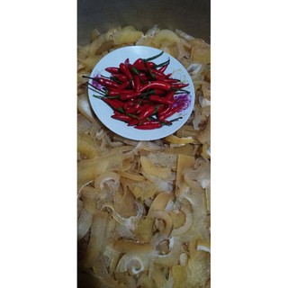 bì trâu muối ....