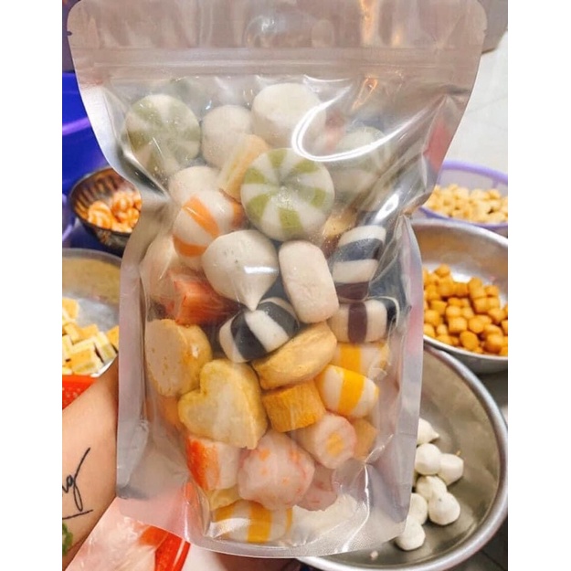 VIÊN CHIÊN THẢ LẨU MIX MALAY 500GR