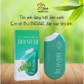 Xịt Thơm Miệng Briar Chống Hôi Miệng