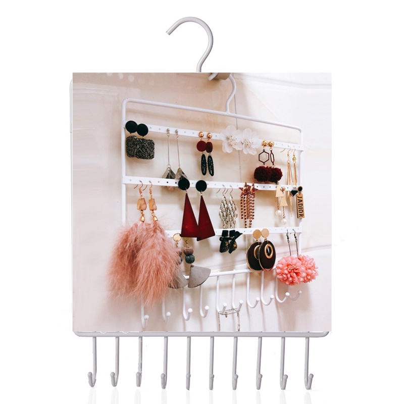 Giá Đỡ Trang Sức Treo Tường/Cửa Ra Vào/Cửa/Tường Tiện Lợi Dành Cho Nữ