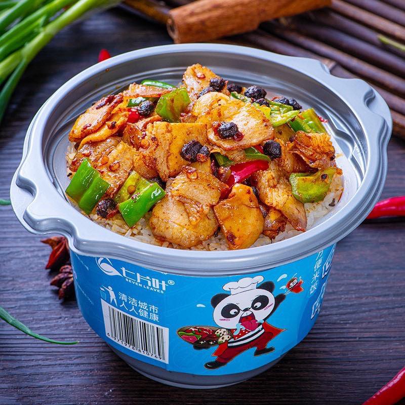 Cơm tự sôi gấu trúc 45k/ 1 hộp 280gr