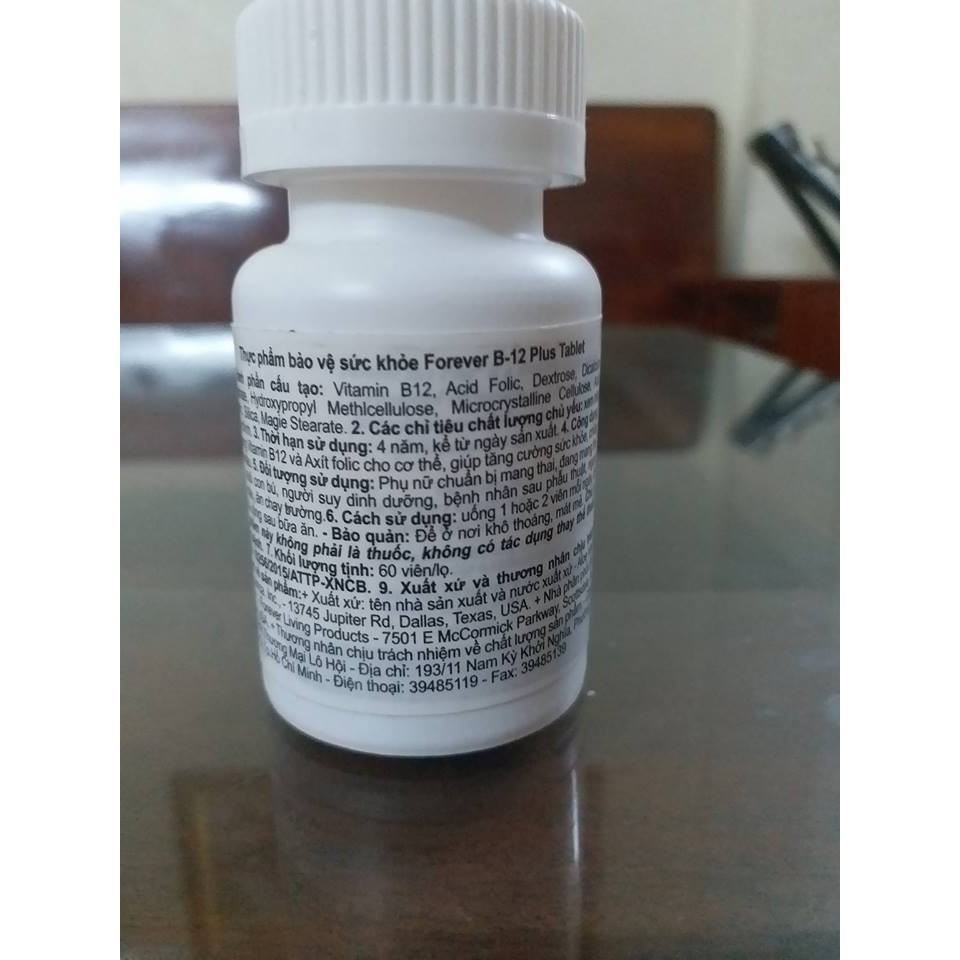 Viên uống bổ sắt và acid folic 188flp FOREVER | BigBuy360 - bigbuy360.vn