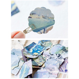 Flowertree Bộ 46 Sticker Dán Trang Trí Nhật Ký