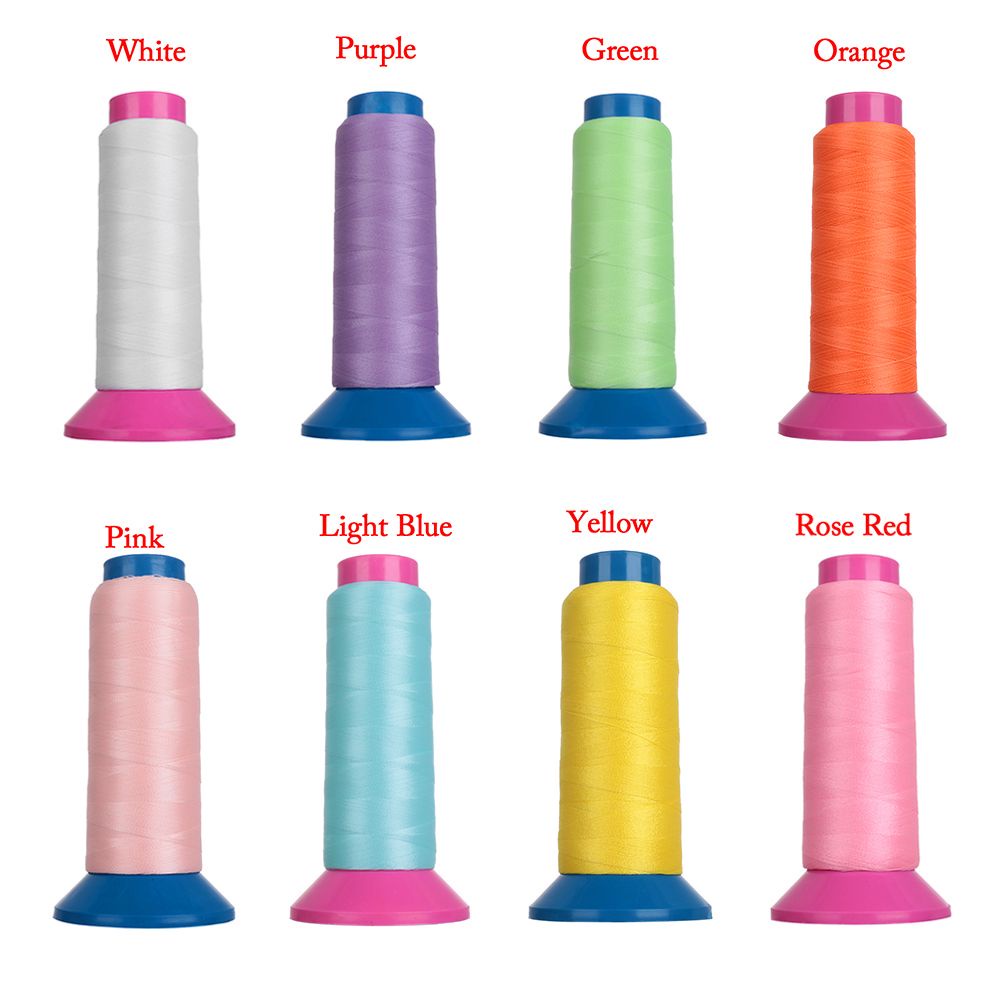 Cuộn chỉ dạ quang dài 1000yard làm đồ thủ công DIY