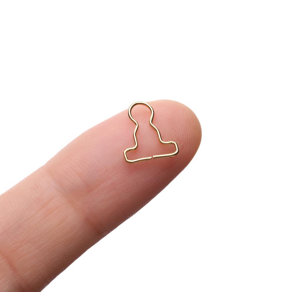 Nút Thắt Lưng Hình Quả Bầu Màu Cầu Vồng Bằng Kim Loại Dành Cho Búp