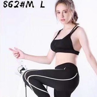 Quần tập Gym, Yoga vải dệt chất đẹp thoáng khí co giản 4 chiều mã LM QT862