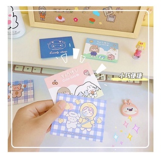 Combo 10c Thiệp Gấp Hình Dễ Thương
