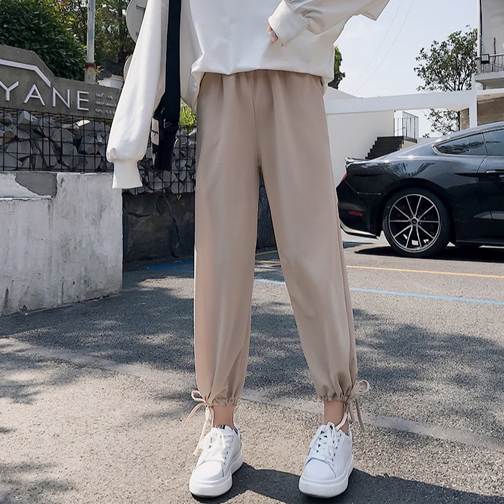 Quần Dài Lưng Cao Chất Chiffon Thiết Kế Xẻ Thanh Lịch | BigBuy360 - bigbuy360.vn